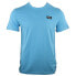 Фото #1 товара Puma Woven Badge Logo Tee Mens Blue Casual Tops 53963112