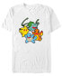 ფოტო #1 პროდუქტის Men's Classic Pokemon Group Short Sleeve T-shirt