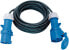 Фото #1 товара Brennenstuhl 1167650110 - 10 m - 1 AC outlet(s) - Outdoor - IP44 - Neoprene - Black,Blue