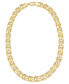ფოტო #3 პროდუქტის Men's Mariner Link 22" Chain Necklace (13.5mm) in 14k Gold-Plated Sterling Silver