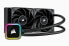 Фото #1 товара Corsair H100i - All-in-one liquid cooler - 12 cm - 19 dB - 35.8 dB - 65.57 cfm - Black