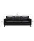 Фото #5 товара Virton 87" Leather Sofa, Created for Macy's
