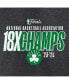 Men's Heather Charcoal Boston Celtics 18-Time NBA Finals Champions Steal the Ball T-Shirt Серый, S - фото #2