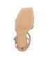 ფოტო #5 პროდუქტის Women's Tidle Ankle Strap Dress Sandals