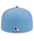 Фото #5 товара Men's Light Blue Los Angeles Dodgers Cooperstown Collection Retro City 59FIFTY Fitted Hat
