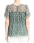 Фото #2 товара Max Studio Mesh Top Women's Xs