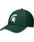 ფოტო #4 პროდუქტის Men's Green Michigan State Spartans Deluxe Flex Hat