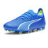 Фото #2 товара Puma Ultra Ultimate Firm GroundArtificial Ground Soccer Cleats Mens Blue Sneaker