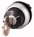 Фото #2 товара Eaton M22-WRS-MS5 - Key-operated switch - Black,Silver - Plastic - IP66 - 29.7 mm - 39.6 mm