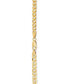 Giani Bernini flat Curb Link 18" Chain Necklace in 18k Gold-Plated Sterling Silver