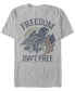 ფოტო #1 პროდუქტის Men's Freedom Eagles Short Sleeve Crew T-shirt