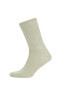 Erkek 3'lü Pamuklu Uzun Çorap Z0806azns