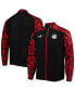 Фото #2 товара Men's Black Egypt National Team Pre-Match Raglan Full-Zip Training Jacket