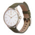 Фото #2 товара Ice-Watch - Ice Time Khaki Champagne - Grün Damenuhr mit Lederarmband - 013058 (Medium)