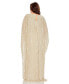 ფოტო #2 პროდუქტის Women's Plus Size Embellished Column Cape Gown