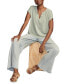 ფოტო #5 პროდუქტის Women's Solid Sandwash Notch Top