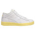 Diadora Game Row Cut Sole Block Lace Up Womens White, Yellow Sneakers Casual Sh