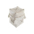 Набор корзин DKD Home Decor Белый Бамбук Раковины (24 x 24 x 30 cm) (3 Предметы)