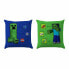 Cushion Minecraft Blue Green 35 x 35 cm Squared