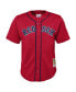 ფოტო #2 პროდუქტის Toddler David Ortiz Red Boston Red Sox Cooperstown Collection Mesh Batting Practice Jersey