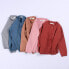 Фото #7 товара Elonglin Children's cardigan for girls and boys, basic cardigan, transition jacket, warm