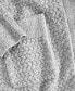 Фото #6 товара Women's Chenille Waffle-Knit Robe, Created for Macy's