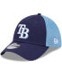 Фото #2 товара Men's Navy Tampa Bay Rays Team Neo 39THIRTY Flex Hat