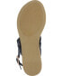 ფოტო #5 პროდუქტის Women's Lavine Double Strap Flat Sandals