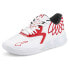 Фото #2 товара Puma Mb1 Lo Basketball Mens White Sneakers Athletic Shoes 37694110