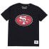 Фото #1 товара Mitchell & Ness NFL Team Logo Tee San Francisco M 49ERSS BMTRINTL1053-SF4BLCK