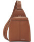 Фото #1 товара Millie Convertible Leather Sling Bag, Backpack