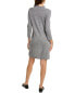 Фото #2 товара Forte Cashmere Ruffle Neck Cashmere Sweaterdress Women's