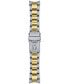 ფოტო #4 პროდუქტის Women's Swiss Seastar 1000 Two-Tone Stainless Steel Bracelet Watch 36mm