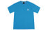 Фото #2 товара MLB 大标圆领直筒T恤 男女同款 蓝色 / Футболка MLB T 31TS03031-10U