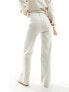 JJXX straight fit high waisted jeans in white