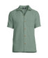 ფოტო #1 პროდუქტის Men's Short Sleeve Gauze Camp Collar Shirt