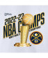 ფოტო #2 პროდუქტის Men's White Denver Nuggets 2023 NBA Finals Champions Floater Trophy T-shirt