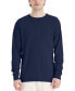 Фото #9 товара Unisex Garment Dyed Long Sleeve Cotton T-Shirt