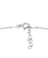 ფოტო #4 პროდუქტის Cubic Zirconia Hamsa Hand Ankle Bracelet, Created for Macy's