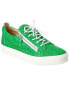 Фото #1 товара Giuseppe Zanotti May London Glitter Sneaker Men's Green 48