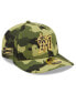 Фото #3 товара Men's Camo Miami Marlins 2022 Armed Forces Day On-Field Low Profile 59Fifty Hat