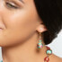 Фото #3 товара charming Playful Unicorn earrings with 24 carat gold in Lampglas ERO10 pearls