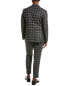 Фото #2 товара Boss Hugo Boss Slim Wool-Blend Suit With Pleated Pant Men's