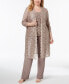 ფოტო #1 პროდუქტის 3-Pc. Plus Size Sequined Lace Pantsuit & Shell