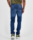 ფოტო #2 პროდუქტის Men's Finnley Slim Fit Tapered Ripped Jeans