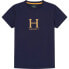 HACKETT Heritage H short sleeve T-shirt Синий, 7 лет - фото #2