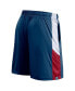 ფოტო #4 პროდუქტის Men's Navy Houston Texans Prep Colorblock Shorts
