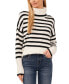 ფოტო #1 პროდუქტის Women's Striped Turtleneck Sweater