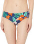 Фото #1 товара Купальник женский Hobie Women's 236603 Junior's Ruffled Hipster Bikini Bottom Swimwear размер M