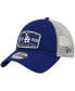 Фото #1 товара Men's Navy Los Angeles Dodgers Property Trucker 9Twenty Snapback Hat